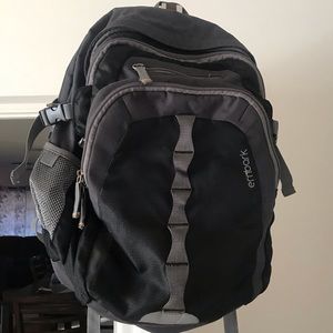 Black/grey backpack